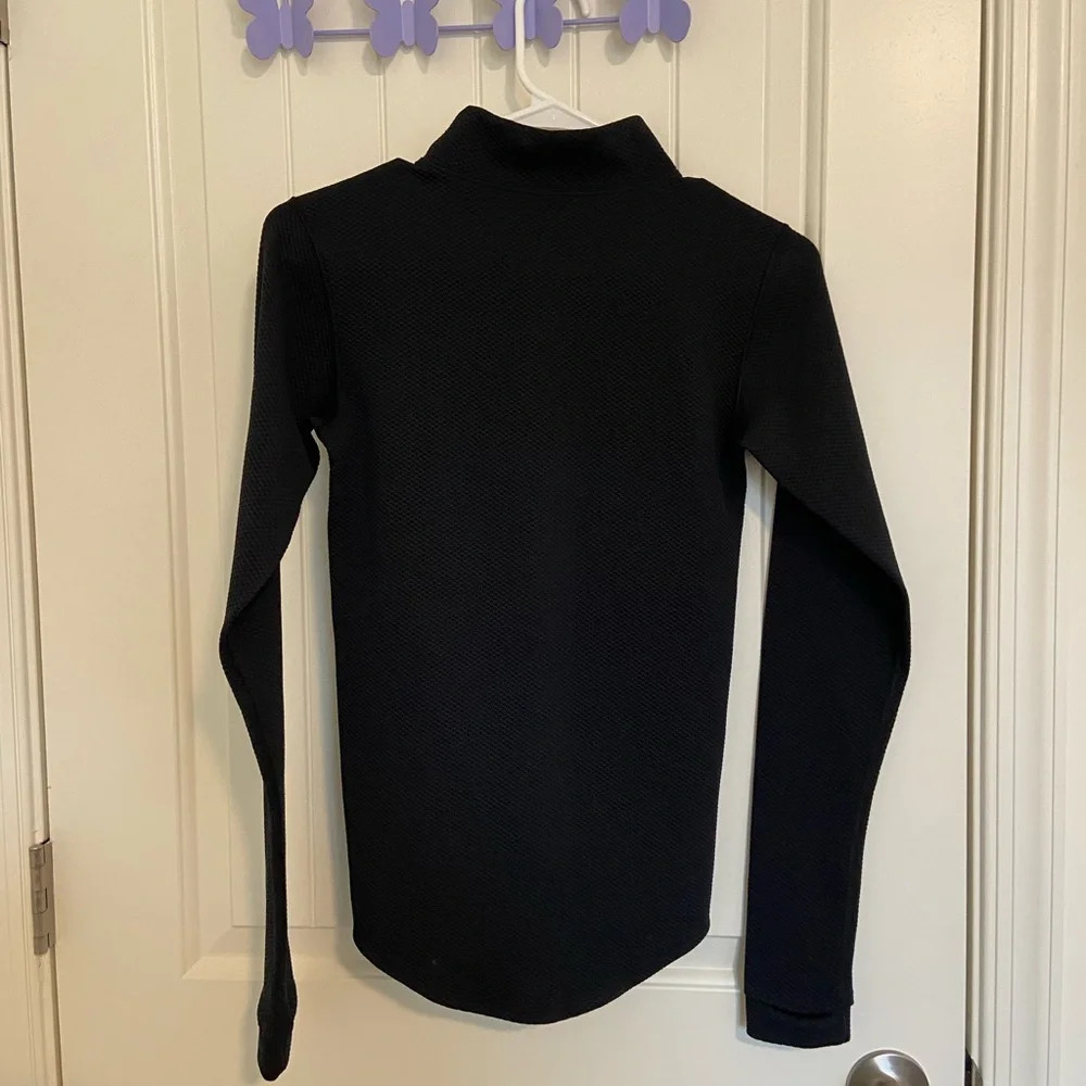 NFL women’s black compression turtleneck‎ active long sleeve shirt — small - Picture 5 of 5